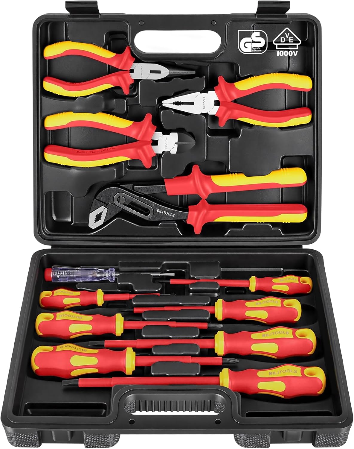 1000V Insulated Electrician Tools Set — view 2