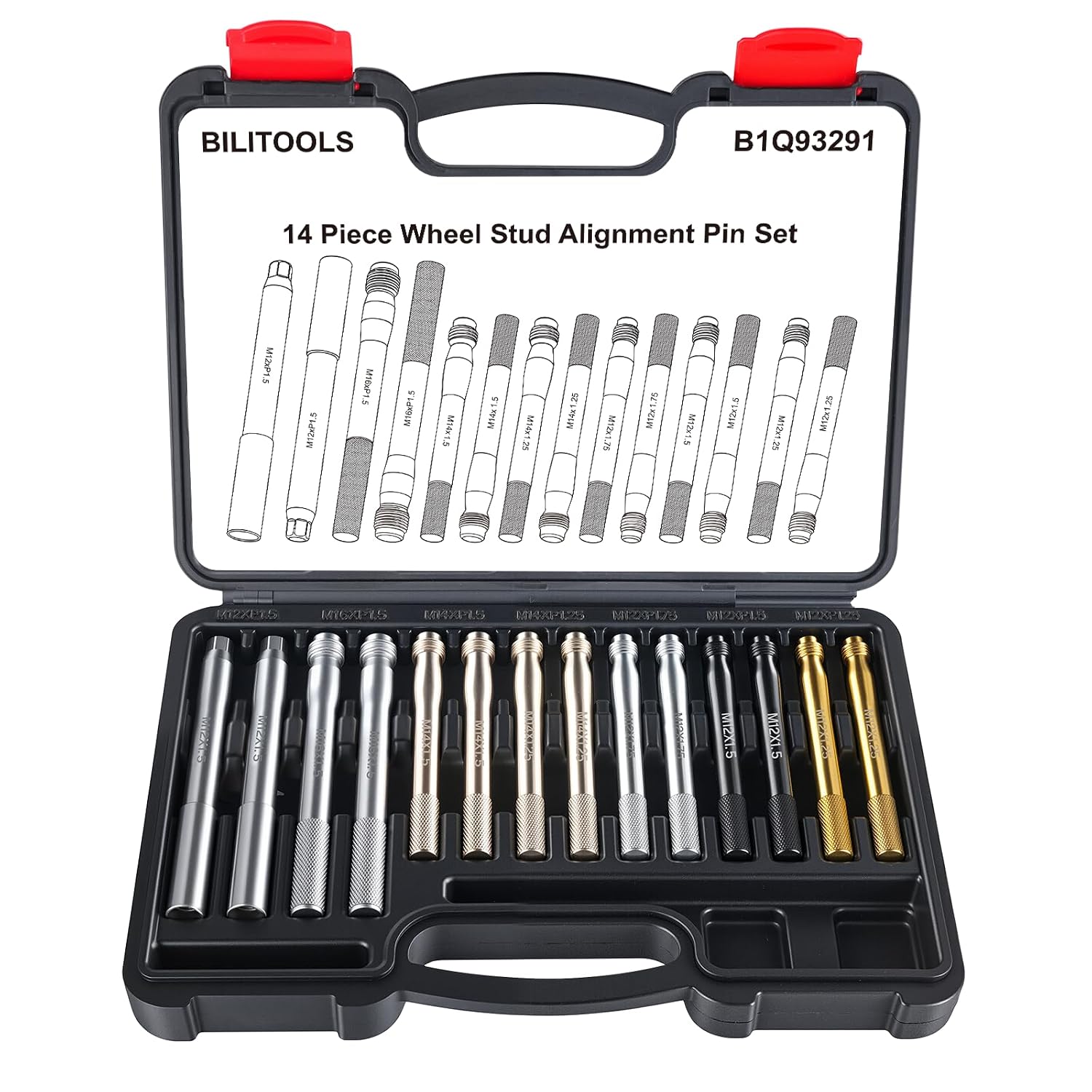 14pcs Wheel Hanger Alignment Pin Set — view 2