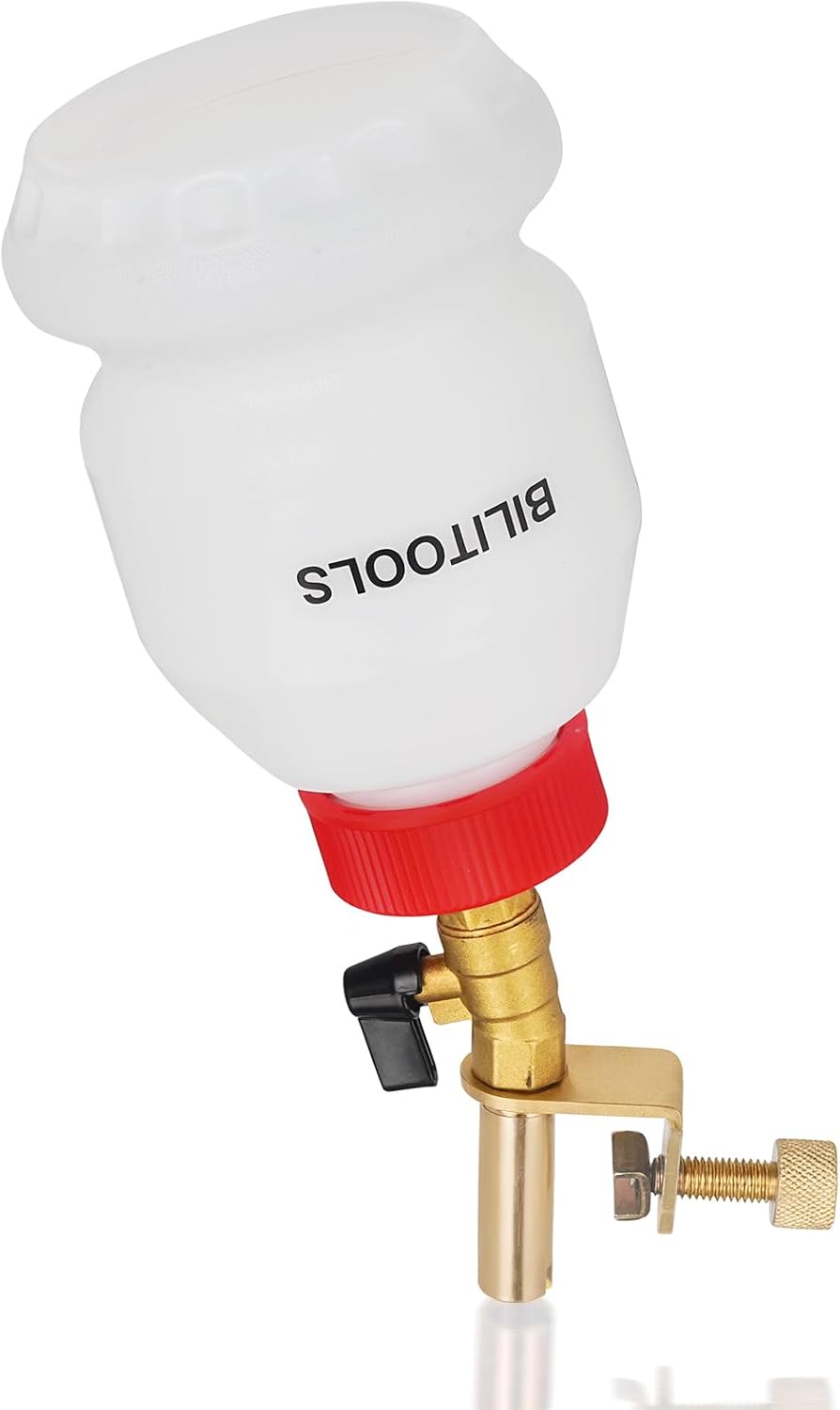 1L Brake Fluid Refilling Bottle Brake Cylinder Bleeder Dispensing — view 2