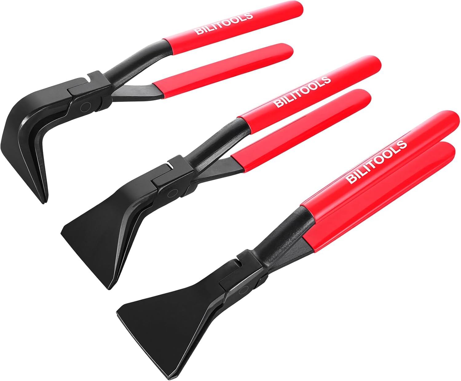 3Pcs Hand Seamer Sheet Metal Bending Pliers Set — view 2