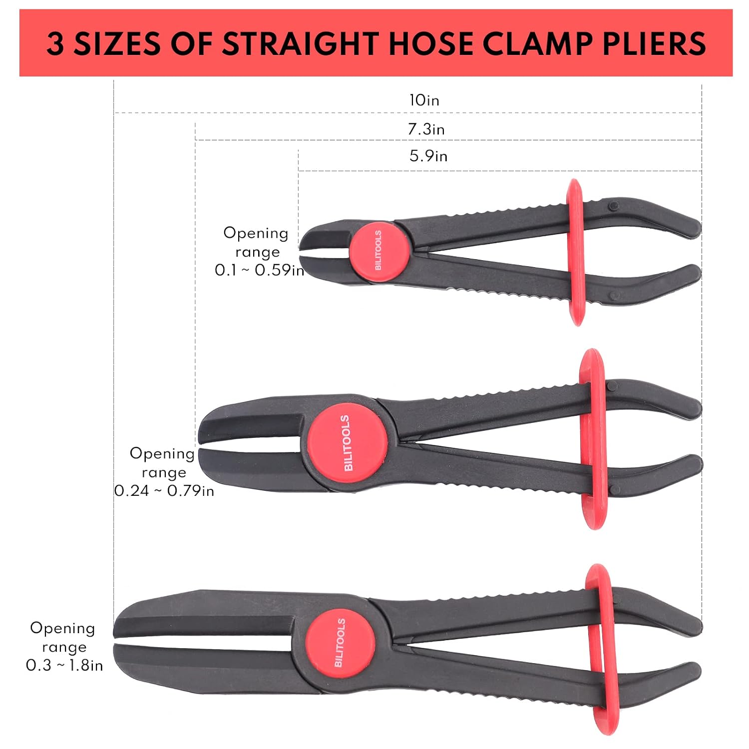 6pcs Hose Pinch Off Pliers Set — view 4