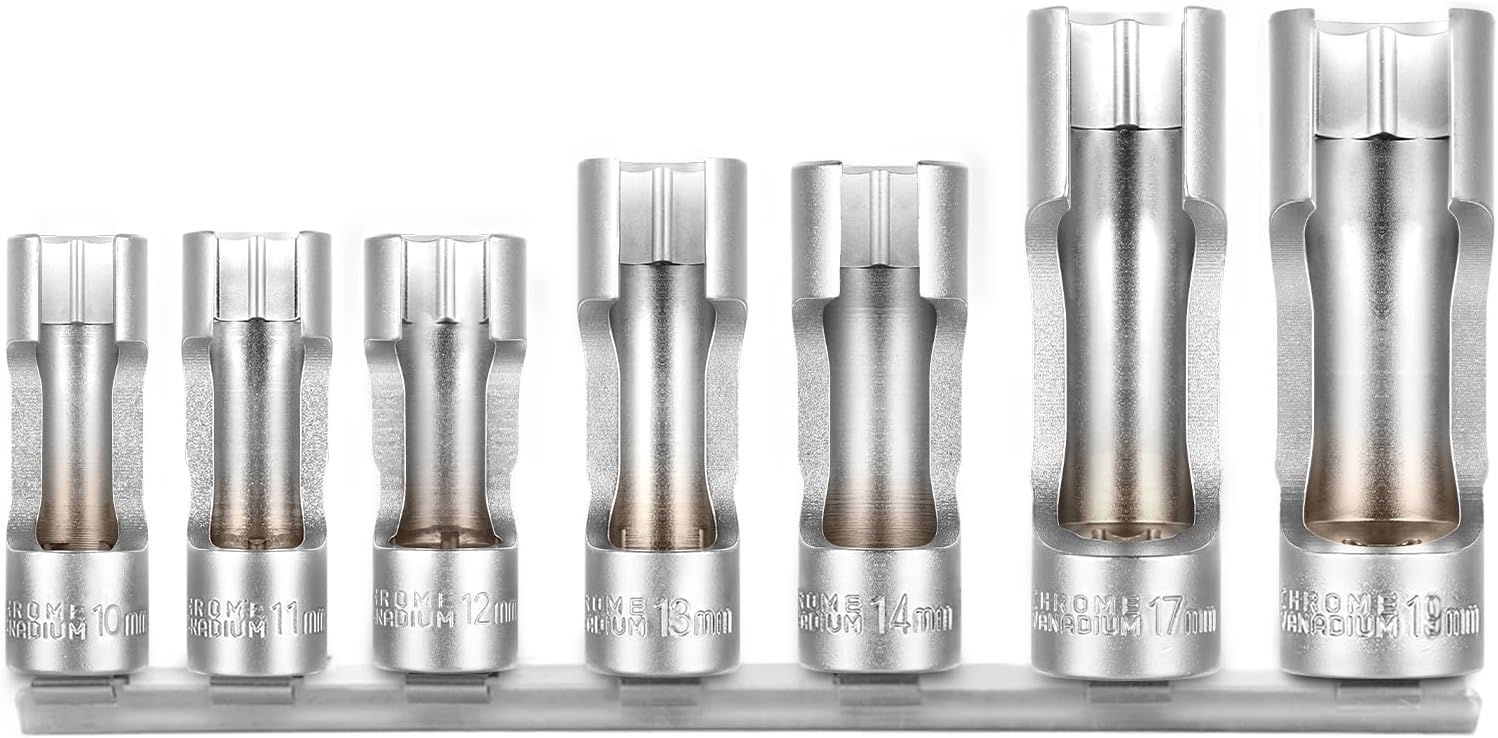 7pcs Diesel Injector Fuel Line Socket Set — view 2
