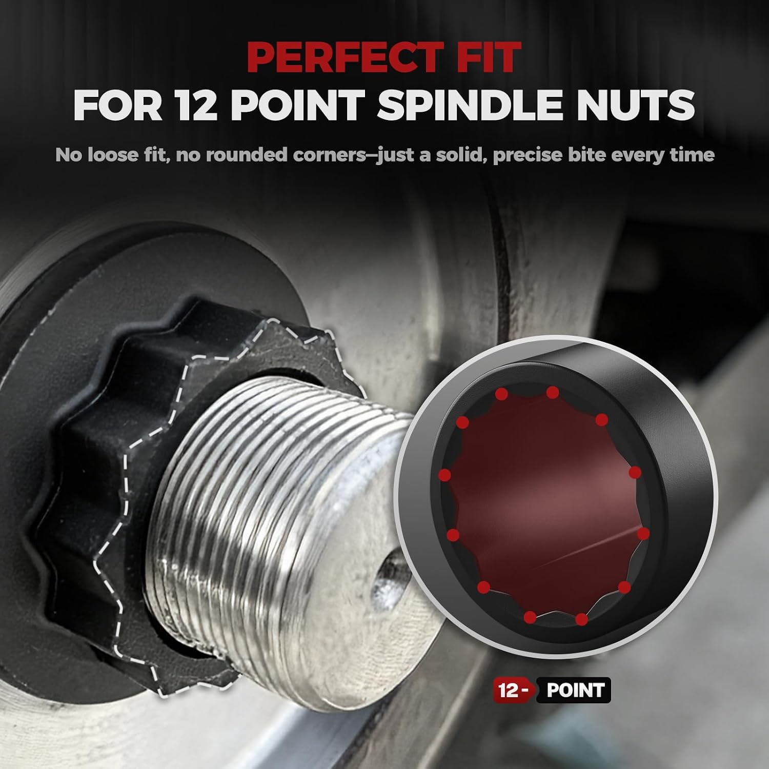 8-Piece Axle Nut Socket Set — view 4