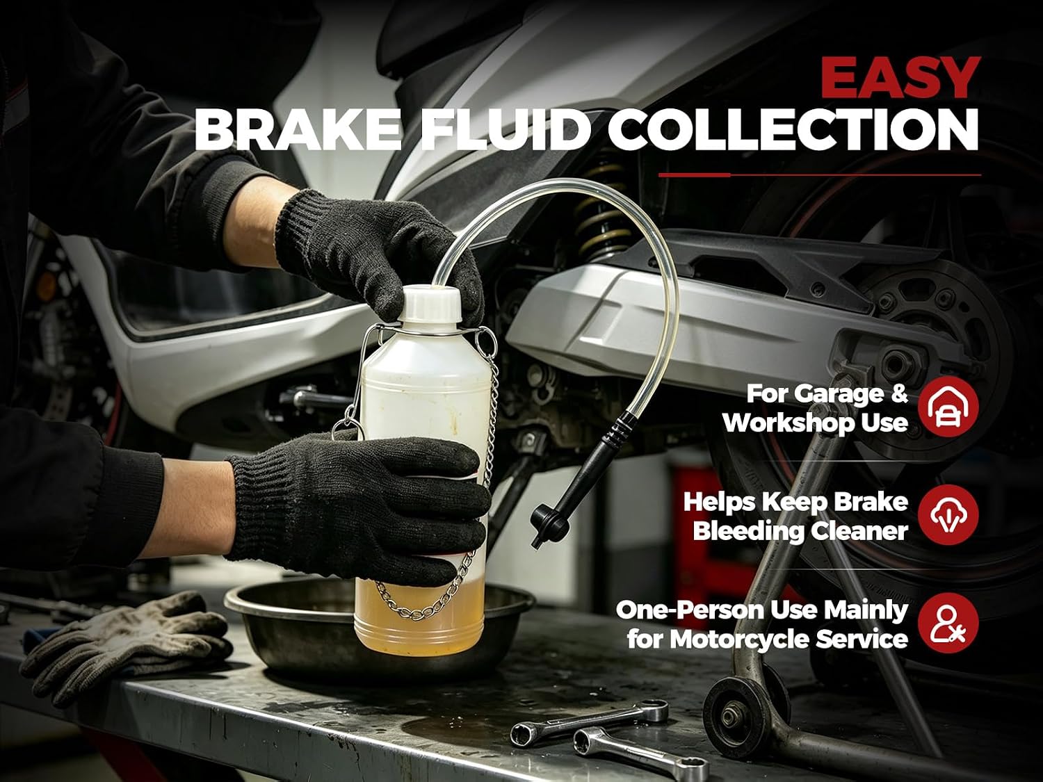 Brake Bleeder Bottle — view 3