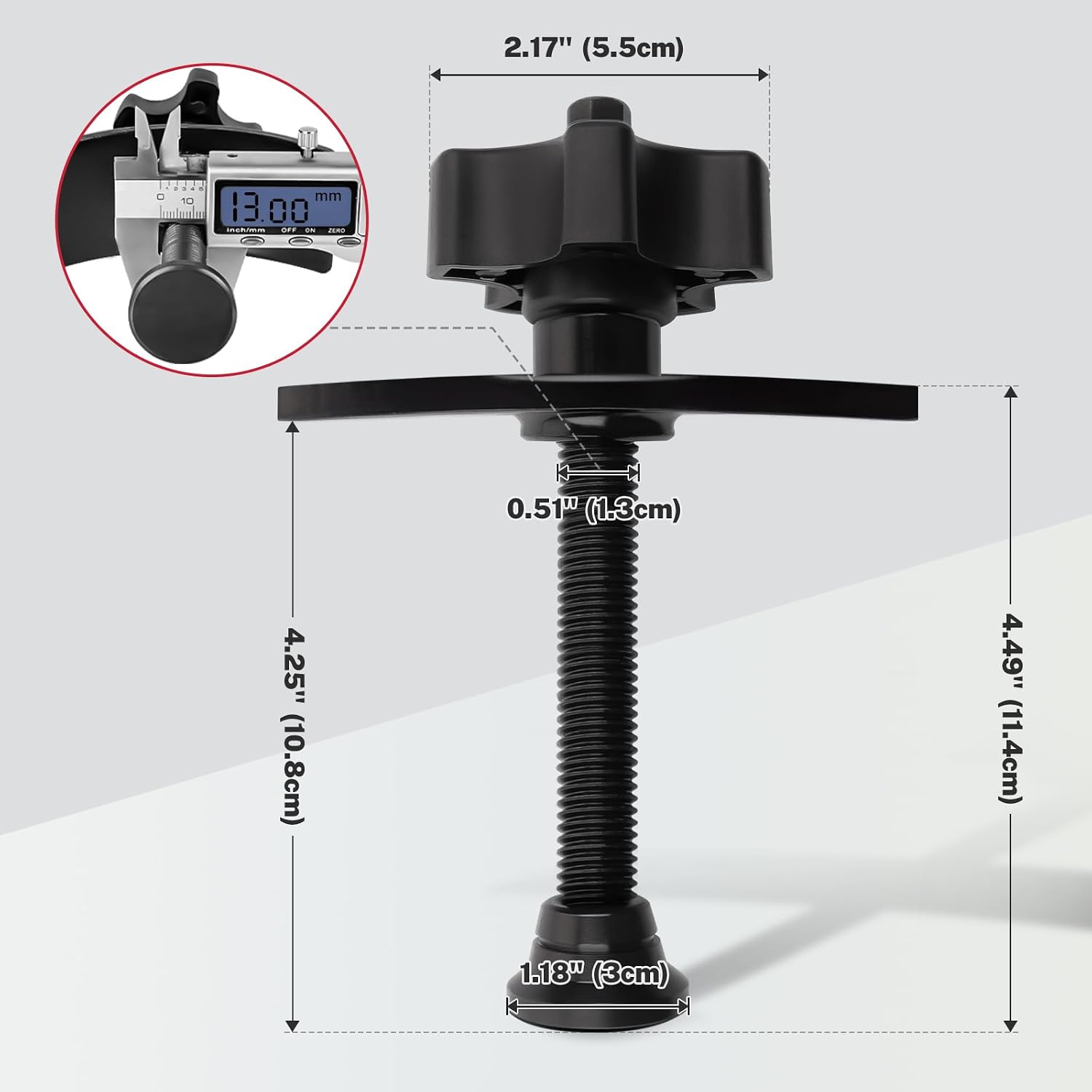 Brake Caliper Compression Tool Piston Compressor Spreader Tool — view 4