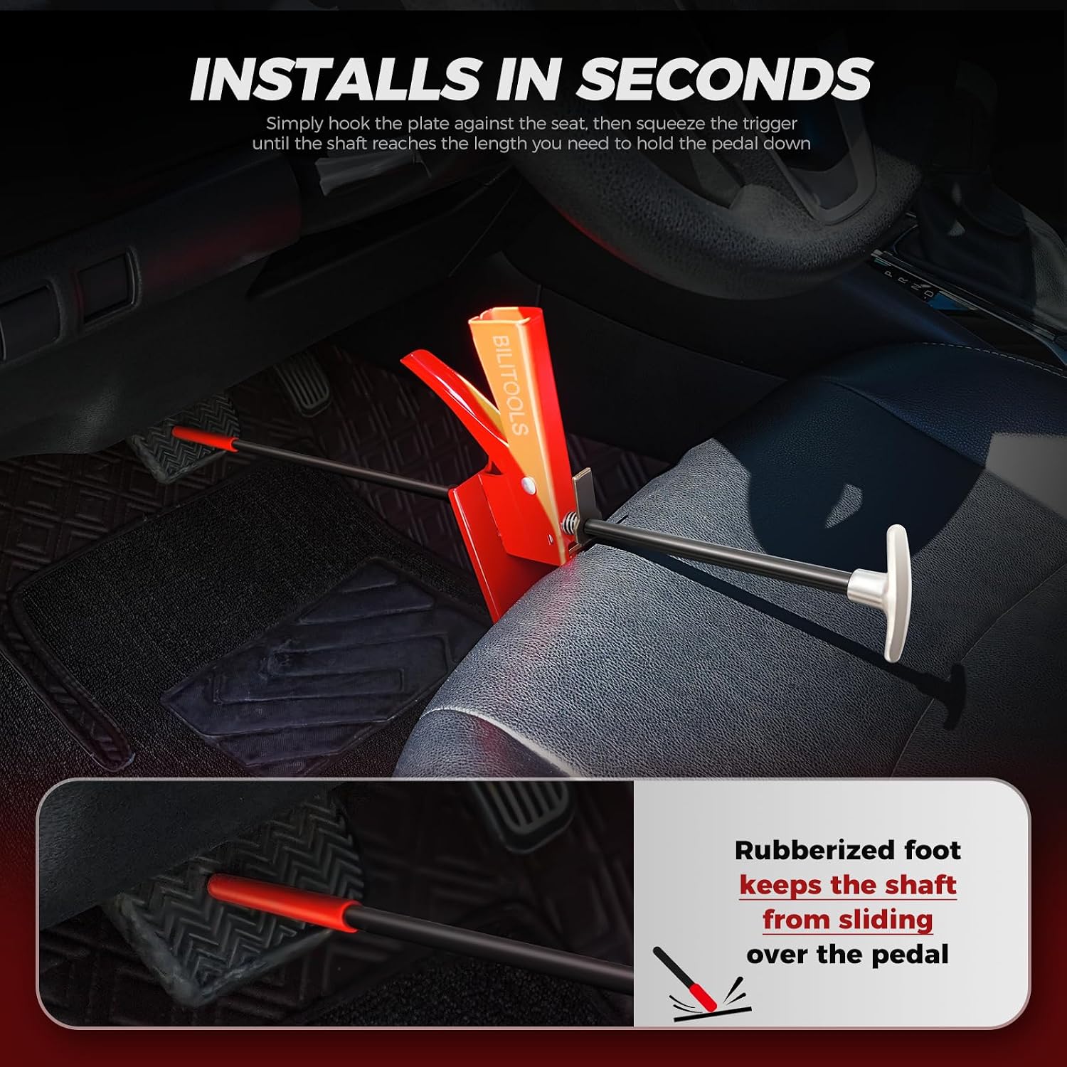 Brake/Gas/Throttle Pedal Depressor Tool — view 3