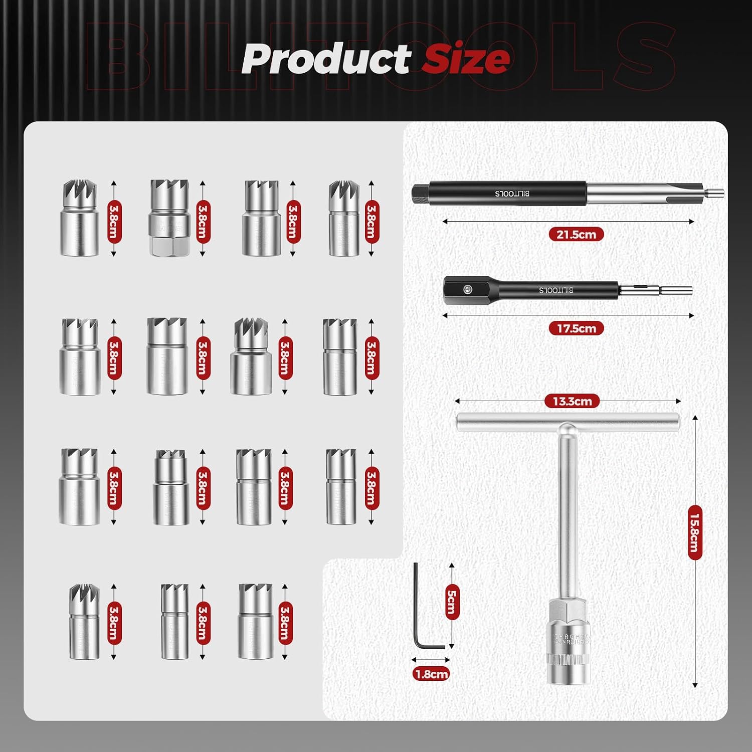 Diesel Injector Seat Cutter Set — view 4