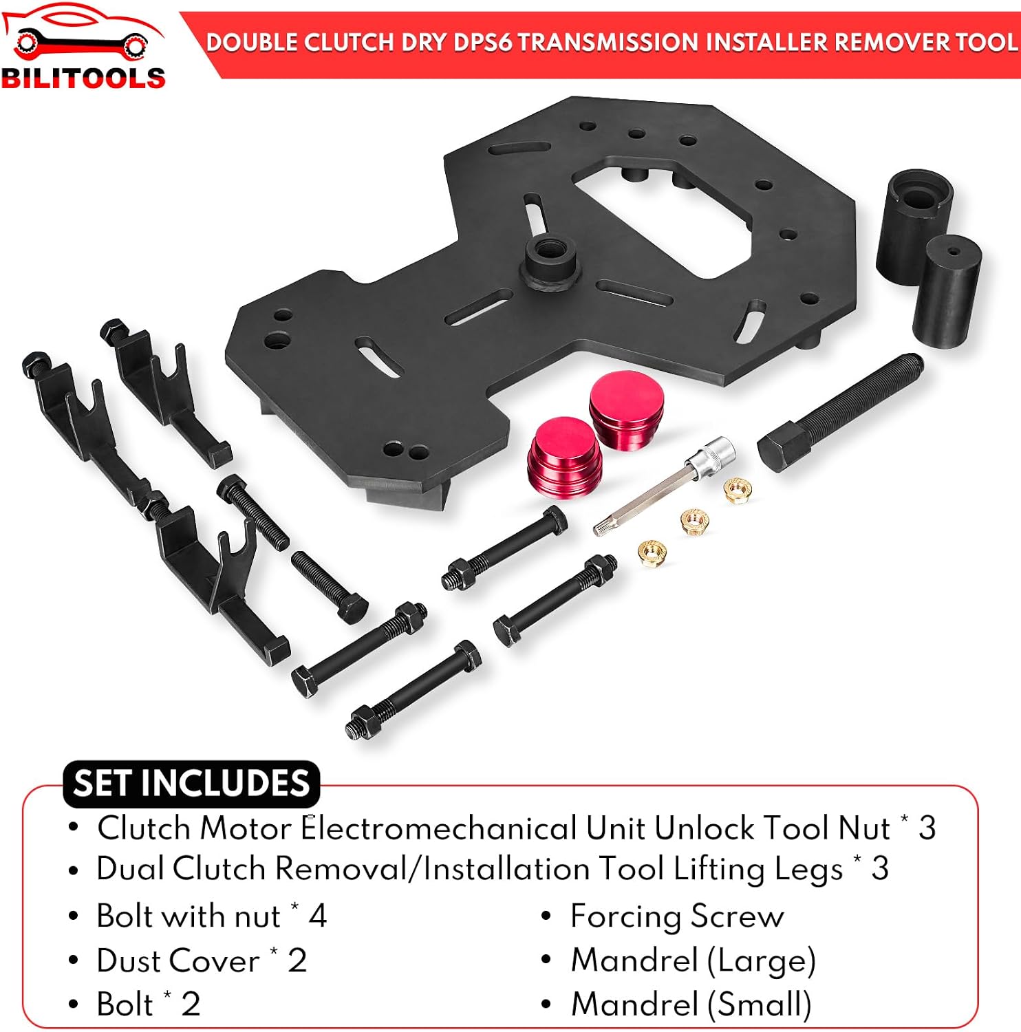 DPS6 Clutch Tool Kit Compatible with Ford Fiesta Focus Volvo — view 3