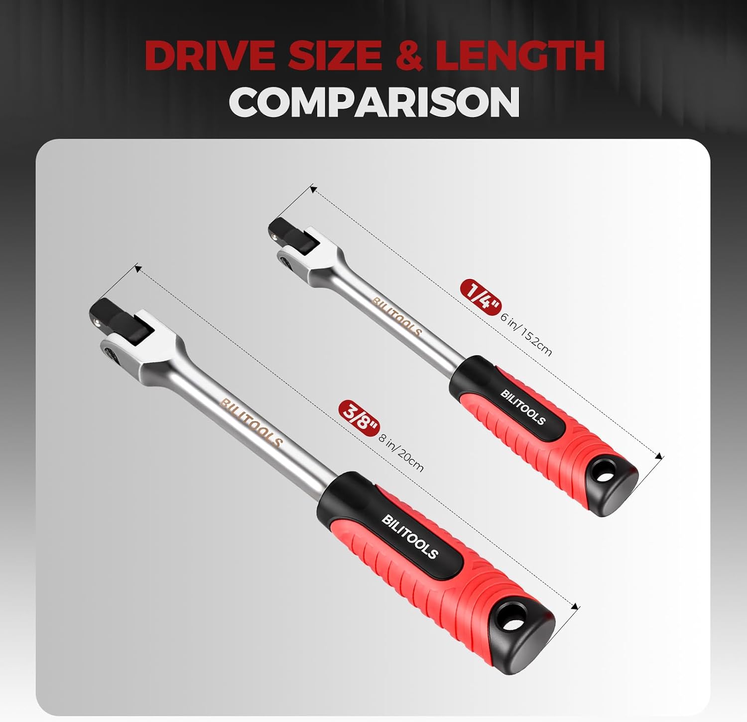 3-Piece Extendable Breaker Bar Set — view 3
