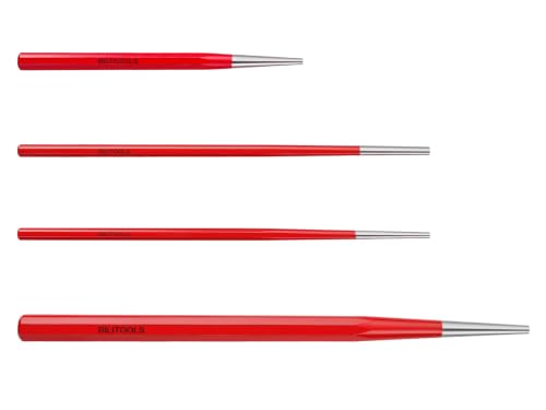 4-Piece Extra Long Taper Punch Set