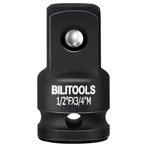 Impact Socket Adapter 1/2" Female x 3/4" Male