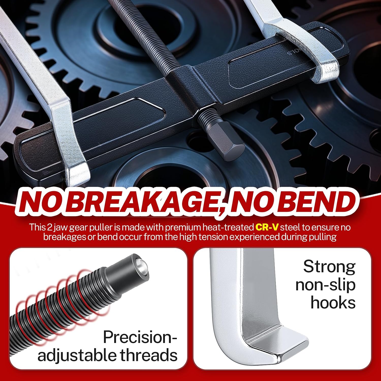 6" 2 Jaw Gear Puller — view 4