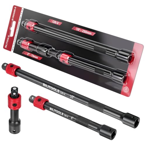 3-Piece 3/8" Drive Quick Release Locking Impact Extension Set