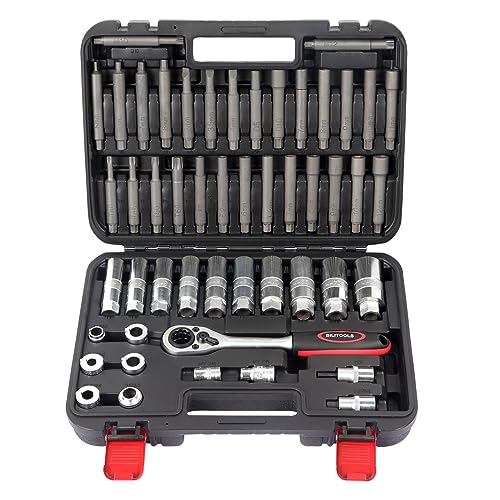 50-Piece Shock Absorber Strut Nut Socket Set